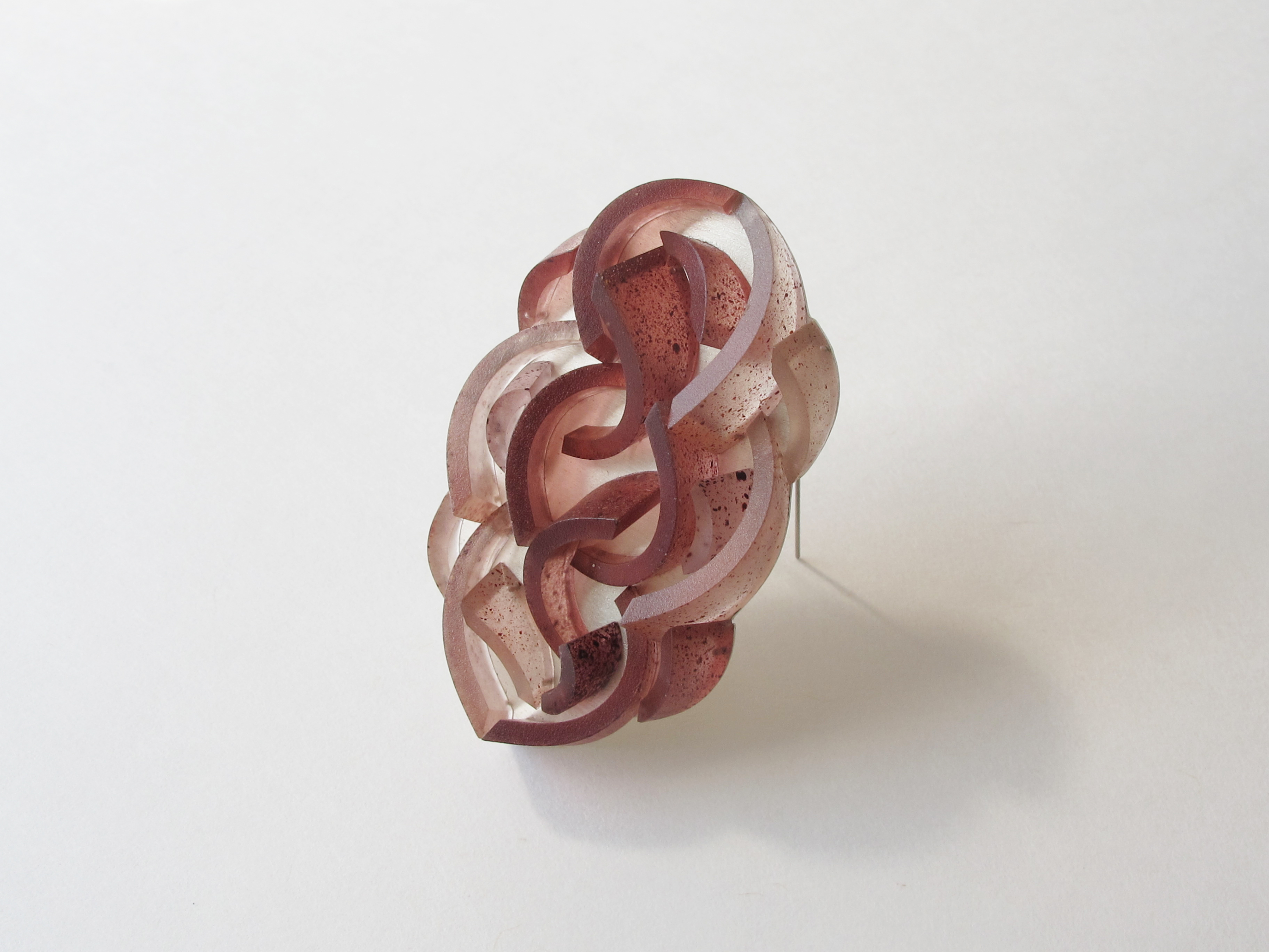 Yoshie Enda, Reflora Bracelet, 2013, Hibiscus, Resin, Silver    